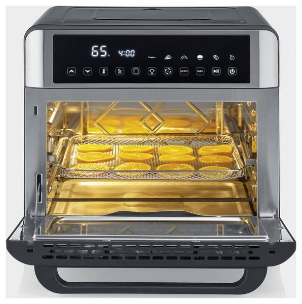 Produktbild: Severin TO 9579 Toastofen &bdquo;Bake & Fry&ldquo; Toastofen / Kombination aus Backofen und Hei&szlig;luftfritteus Timerfunktion, Hei&szlig;luft-Funktion 25 l