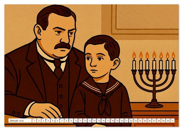 Produktbild: Franz Kafka (Tischkalender 2026 DIN A5 quer), CALVENDO Monatskalender