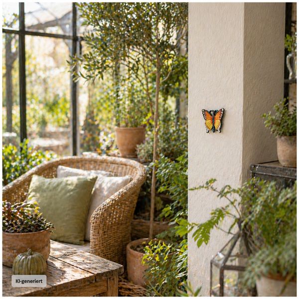 Produktbild: HTI-Line Wanddeko Schmetterling Wanddeko Schmetterling