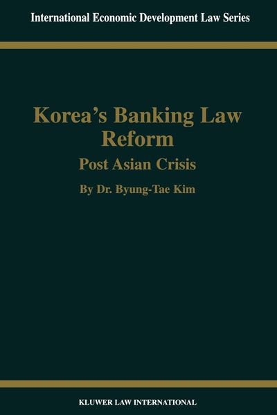Produktbild: Korea's Banking Law Reform: Post Asian Crisis