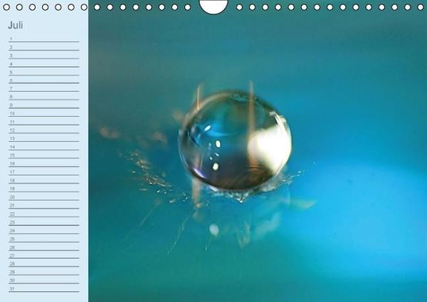 Produktbild: Geburtstagskalender "Wasser-Spiele" (Wandkalender immerw&auml;hrend DIN A4 quer)