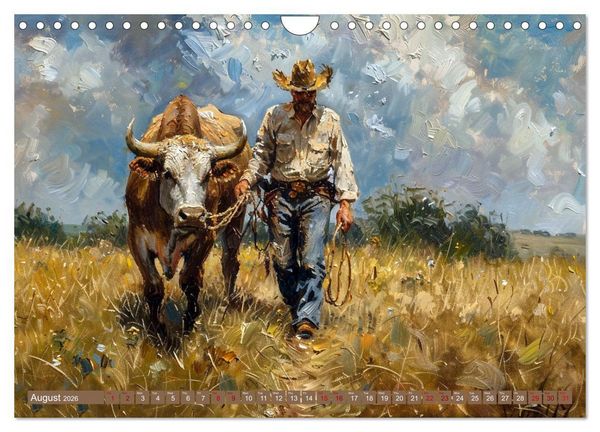 Produktbild: Life on a Farm in Old America (Wall Calendar 2026 DIN A4 landscape), CALVENDO 12 Month Wall Calendar