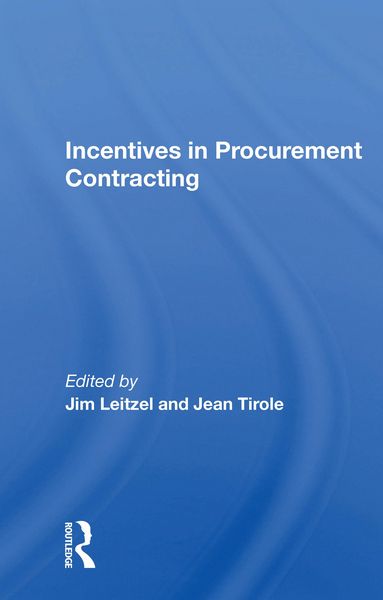 Produktbild: Leitzel, J: Incentives In Procurement Contracting