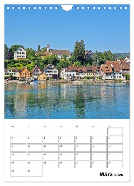 Produktbild: Bodenseeradweg - Auf dem Bodensee durch 3 L&auml;nder (Wandkalender 2026 DIN A4 hoch), CALVENDO Monatskalender