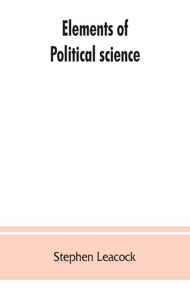 Produktbild: Elements of political science