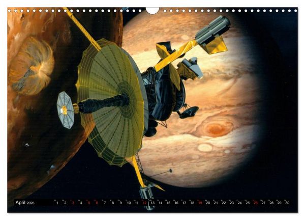 Produktbild: Missionen im Weltall (Wandkalender 2026 DIN A3 quer), CALVENDO Monatskalender