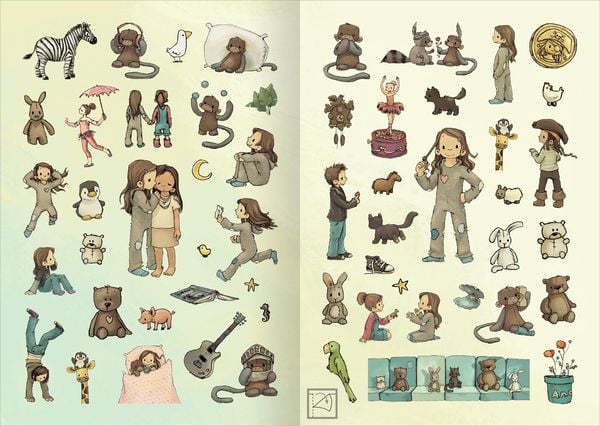 Produktbild: Anouk – Stickerheft (Anouk)