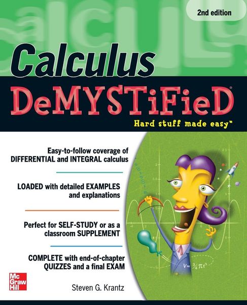 Produktbild: Calculus DeMYSTiFieD, Second Edition
