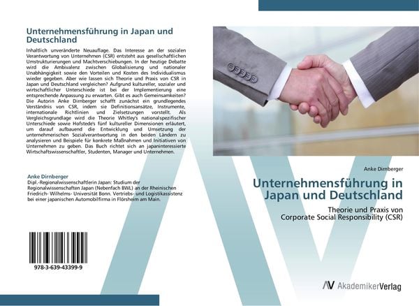 Produktbild: Unternehmensf&uuml;hrung in Japan und Deutschland
