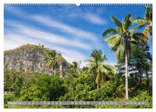 Produktbild: KAMBODSCHA - Im Reich der Khmer (hochwertiger Premium Wandkalender 2026 DIN A2 quer), Kunstdruck in Hochglanz