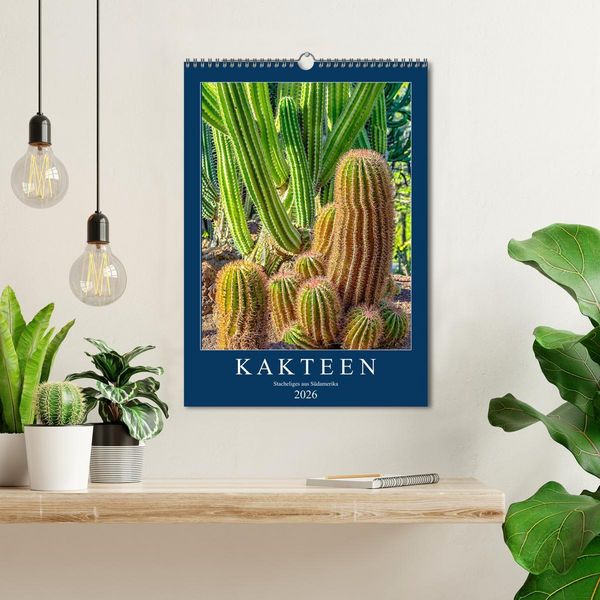 Produktbild: Kakteen - Stacheliges aus S&uuml;damerika (Wandkalender 2026 DIN A3 hoch), CALVENDO Monatskalender
