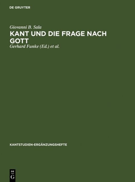 Produktbild: Kant und die Frage nach Gott