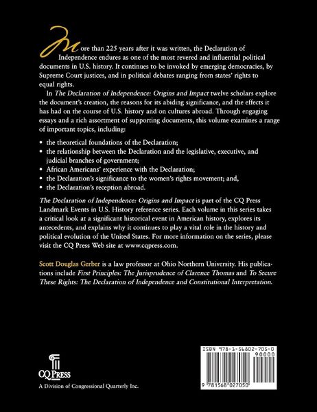 Produktbild: The Declaration of Independence