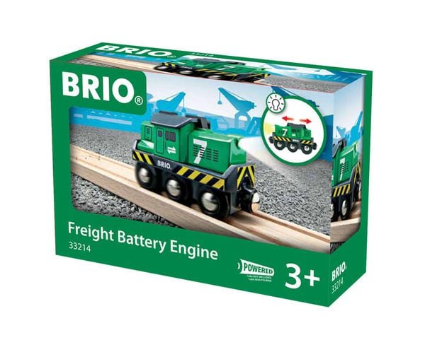 Brio Batterie-Frachtlok