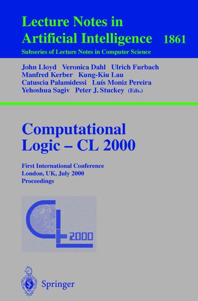 Produktbild: Computational Logic &mdash; CL 2000