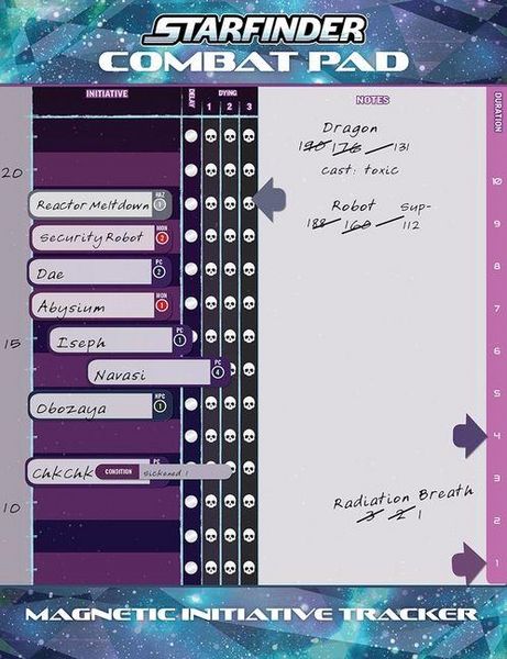 Produktbild: Starfinder Combat Pad