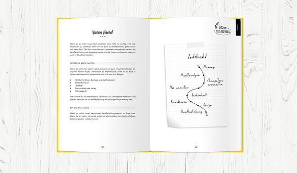 Produktbild: Autorenplaner | Buch schreiben und ver&ouml;ffentlichen | Handbuch f&uuml;r Autoren & Schriftsteller | Buch schreiben lernen | mit vielen Tipps & Checklisten | f&uuml;r Anf&auml;nger geeignet