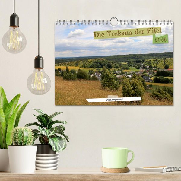 Produktbild: Die Toskana der Eifel - Das Lampertstal (Wandkalender 2026 DIN A4 quer), CALVENDO Monatskalender