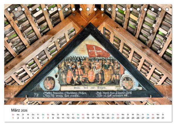 Produktbild: Unterwegs in Luzern (Tischkalender 2026 DIN A5 quer), CALVENDO Monatskalender