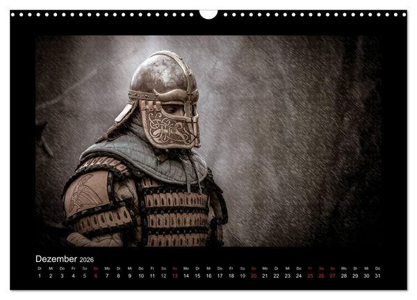 Produktbild: Wikinger und Krieger (Wandkalender 2026 DIN A3 quer), CALVENDO Monatskalender
