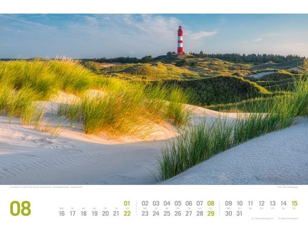 Produktbild: Nordsee ReiseLust Kalender 2027 | von Ostfriesland bis nach Sylt