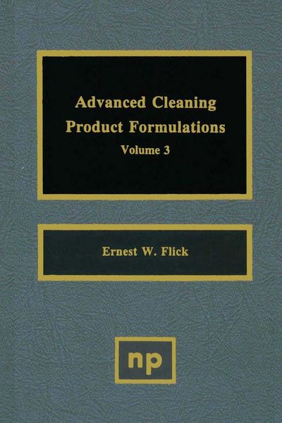 Produktbild: Advanced Cleaning Product Formulations, Vol. 3