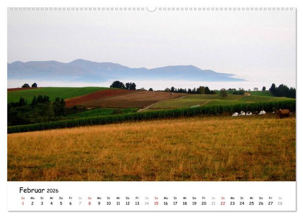 Produktbild: Jakobsweg - Camino Primitivo (hochwertiger Premium Wandkalender 2026 DIN A2 quer), Kunstdruck in Hochglanz