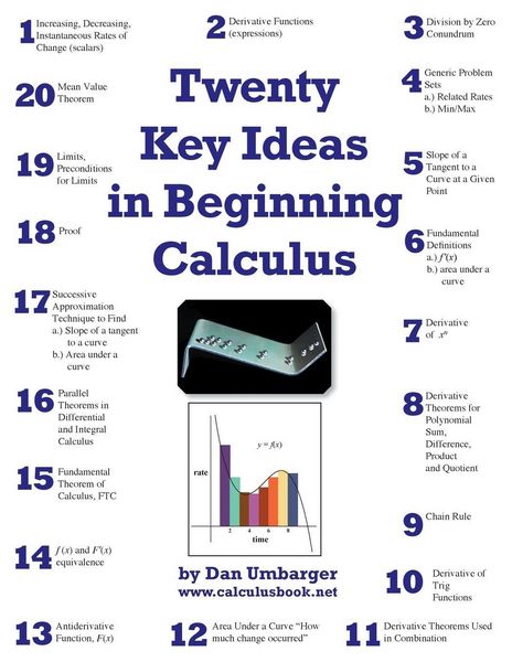 Produktbild: Twenty Key Ideas in Beginning Calculus