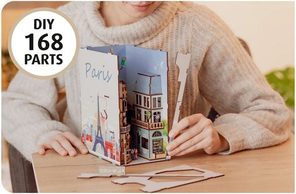 Produktbild: Book Nook DIY B&uuml;cherecke Paris