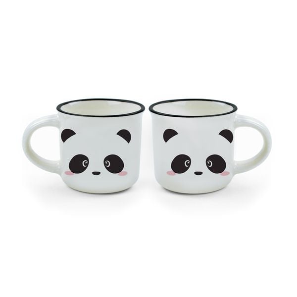 Legami 2er Set Kaffeetassen - Panda