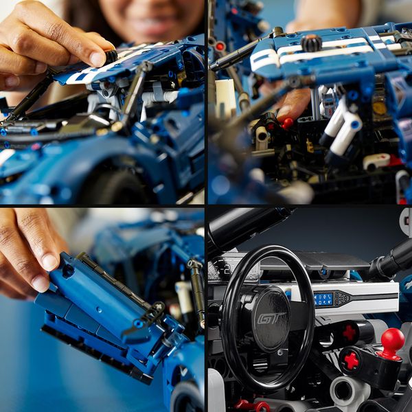 LEGO Technic 42154 Ford GT 2022 Auto-Modellbausatz für Erwachsene
