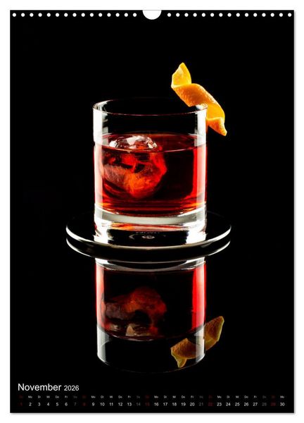 Produktbild: Cocktails und Longdrinks (Wandkalender 2026 DIN A3 hoch), CALVENDO Monatskalender