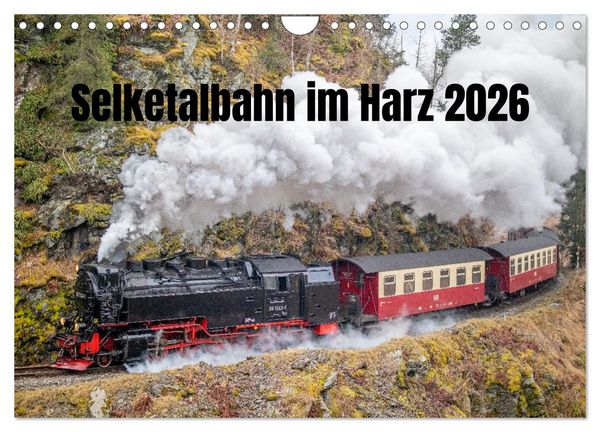 Selketalbahn im Harz (Wandkalender 2026 DIN A4 quer), CALVENDO Monatskalender