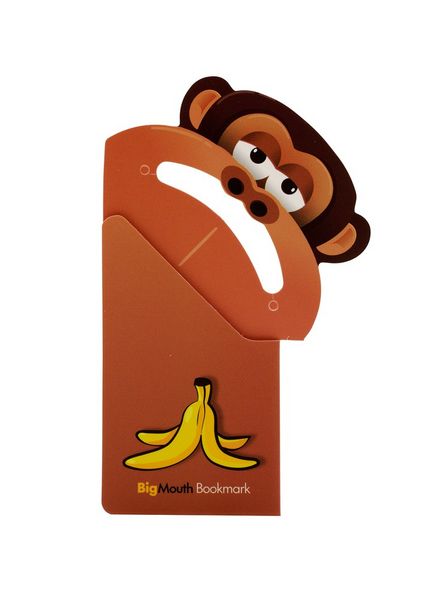 Produktbild: Bigmouth Affe - Dein schlaues Lesezeichen - Mit Magnet