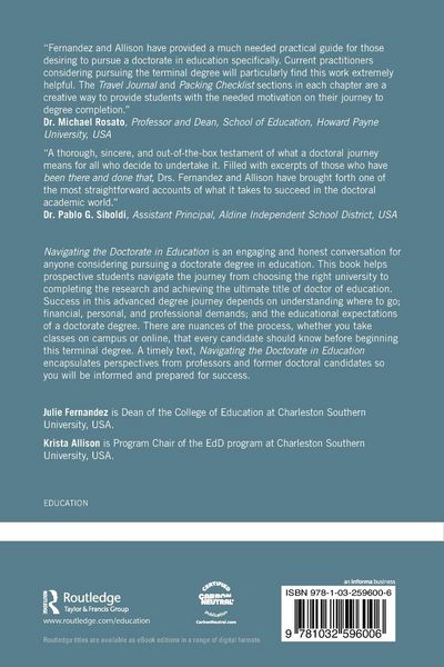 Produktbild: Navigating the Doctorate in Education
