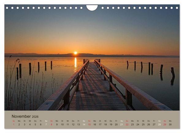Produktbild: Lichtstimmungen im sch&ouml;nen Schleswig Holstein (Wandkalender 2026 DIN A4 quer), CALVENDO Monatskalender