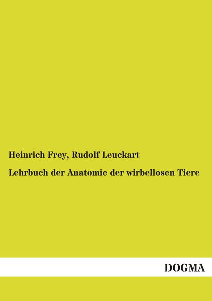 Produktbild: Lehrbuch der Anatomie der wirbellosen Tiere