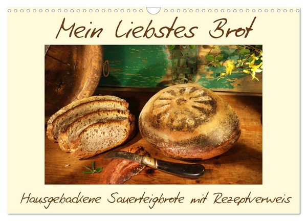 Produktbild: Mein liebstes Brot (Wandkalender 2026 DIN A3 quer), CALVENDO Monatskalender