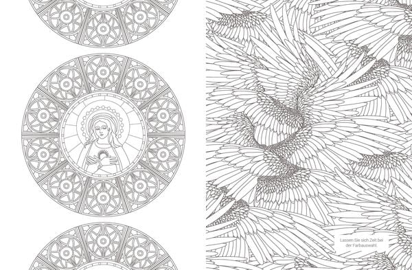 Produktbild: Inspiration Engel – 50 spirituelle Motive zum Ausmalen für mehr Entspannung