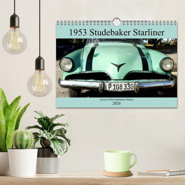Produktbild: 1953 Studebaker Starliner (Wall Calendar 2026 DIN A4 landscape), CALVENDO 12 Month Wall Calendar