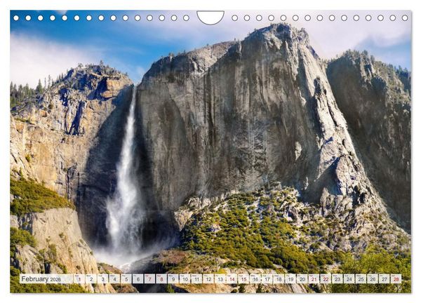 Produktbild: Yosemite National Park Road Trip (Wall Calendar 2026 DIN A4 landscape), CALVENDO 12 Month Wall Calendar