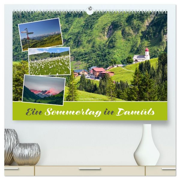 Produktbild: Ein Sommertag in Dam&uuml;ls (hochwertiger Premium Wandkalender 2026 DIN A2 quer), Kunstdruck in Hochglanz