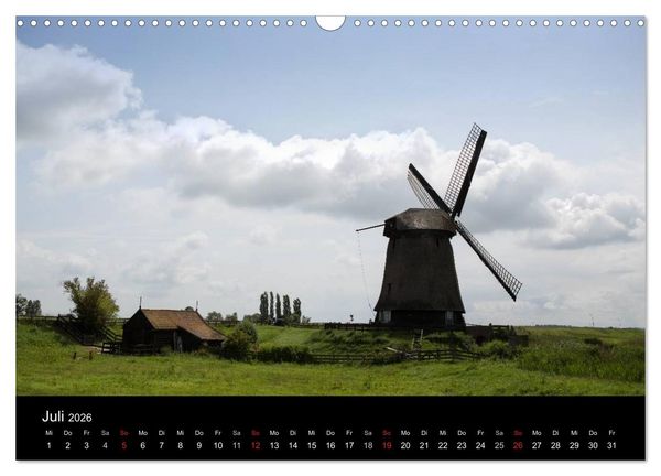Produktbild: Ein fotografischer Streifzug durch Holland (Wandkalender 2026 DIN A3 quer), CALVENDO Monatskalender