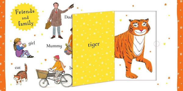 Produktbild: The Tiger Who Came to Tea: First Words: A lift-the-flap book