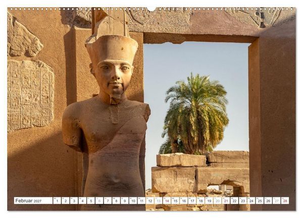 Produktbild: &Auml;gypten - Karnak, die thebanische Nekropole und Luxor (Wandkalender 2027 DIN A2 quer), CALVENDO Monatskalender