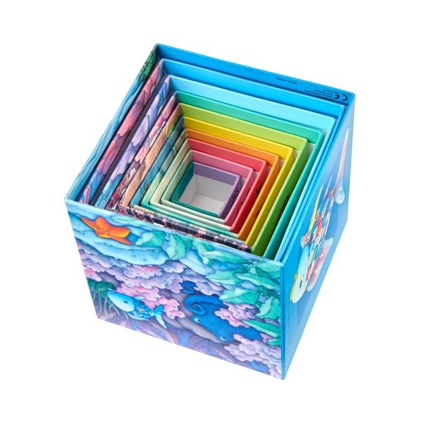 Produktbild: Stapelturm Glitzer Der Regenbogenfisch