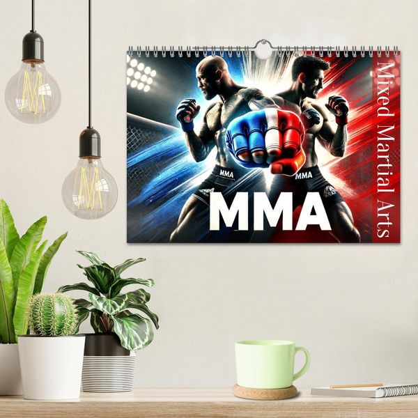 Produktbild: MMA - Mixed Martial Arts France (Calendrier mural 2026 DIN A4 vertical), CALVENDO calendrier mensuel