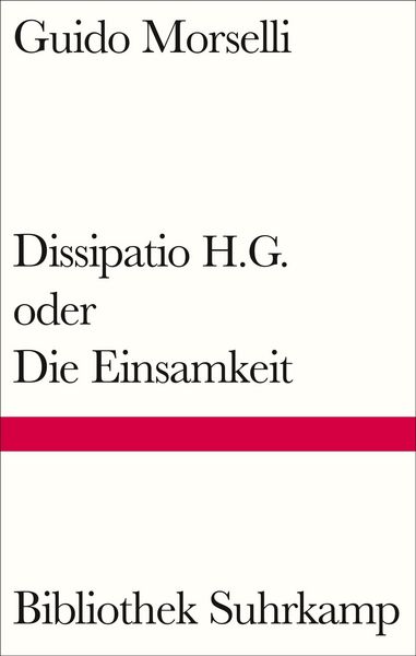 Produktbild: Dissipatio H.G. oder Die Einsamkeit