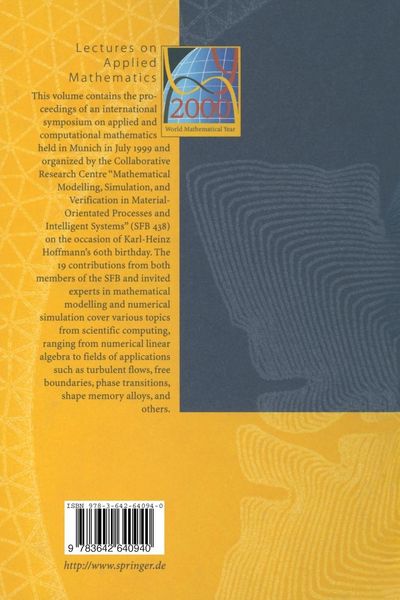 Produktbild: Lectures on Applied Mathematics