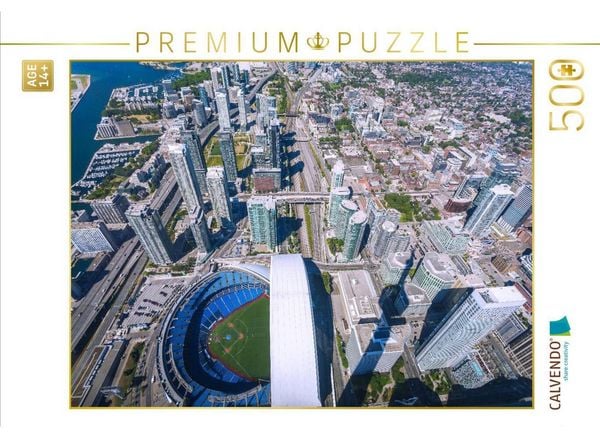 CALVENDO Puzzle Ostkanadas Metropole Toronto | 500 Teile Lege-Größe 48 × 36 cm Foto-Puzzle für Erwachsene